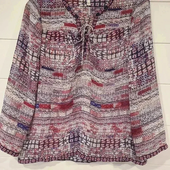 COPY 100% Silk - Joie long sleeve silk blouse - Picture 4 of 14